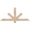 Ekena Millwork Kennewick Smooth Timber Gable Bracket, Douglas Fir, 48"W x 22"H x 1 1/2"D x 3 1/2"F, 11/12 Pitch GBW048X22X0204KEN00SDF - alternate 1